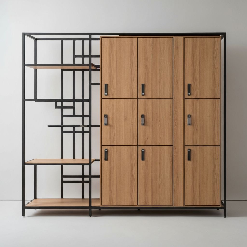 Шкафы и локеры
